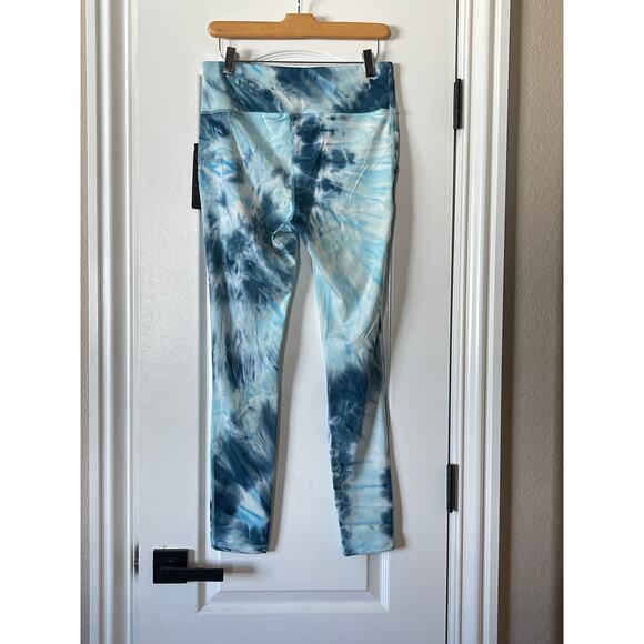 Bebe Sport Leggings Size Large High Rise Logo - Picture 4 of 8